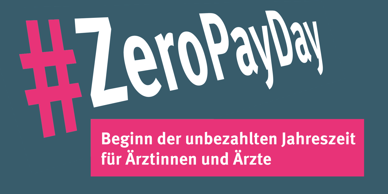 Zero Pay Day – Beginn der unbezahlten Jahreszeit für Praxen